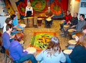 Djembe workshop teamuitje