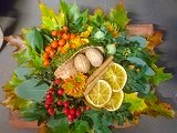 bloemschikken herfststuk maken workshop