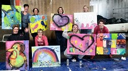 Graffiti workshop bedrijfsuitje Drenthe