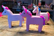 kinderfeestje thuis unicorn pimpen