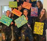 workshop action painting Eindhoven workshop action painting Eindhoven
