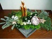 groenworkshop kerststukje maken